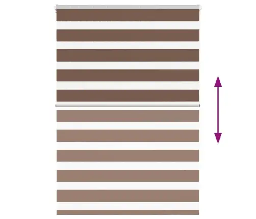 Žalūzijas Zebra 105X150 Cm Auduma Platums 100,9 Cm Poliesters Vidaxl