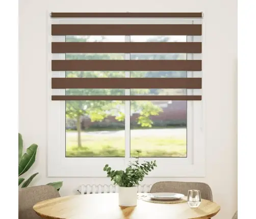 Žalūzijas Zebra 125X150 Cm Auduma Platums 120,9 Cm Poliesters Vidaxl
