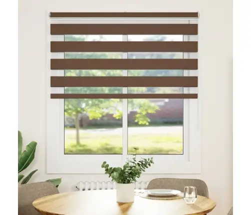 Zebrinės Žaliuzės 135X150 Cm Audinio Plotis 130,9Cm Poliesteris