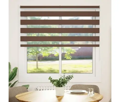 Zebrinės Žaliuzės 145X150 Cm Audinio Plotis 140,9Cm Poliesteris