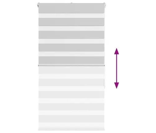 Žalūzijas Zebra 85X100 Cm Auduma Platums 80,9 Cm Poliesters Vidaxl