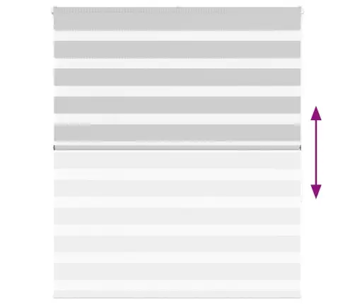 Žalūzijas Zebra 120X150 Cm Auduma Platums 115,9 Cm Poliesters Vidaxl