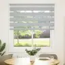 Zebrinės Žaliuzės 130X150 Cm Audinio Plotis 125,9Cm Poliesteris