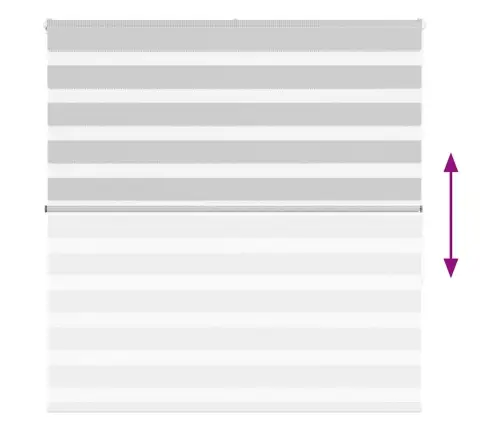 Žalūzijas Zebra 145X150 Cm Auduma Platums 140,9 Cm Poliesters Vidaxl