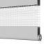 Žalūzijas Zebra 50X200 Cm Auduma Platums 45,9 Cm Poliesters Vidaxl