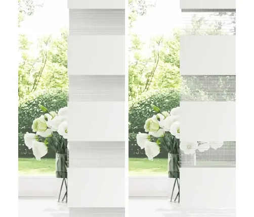 Zebrinės Žaliuzės 70X200 Cm Audinio Plotis 65,9 Cm Poliesteris