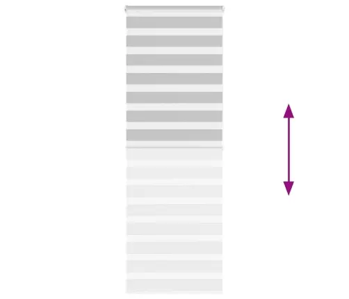 Žalūzijas Zebra 80X200 Cm Auduma Platums 75,9 Cm Poliesters Vidaxl
