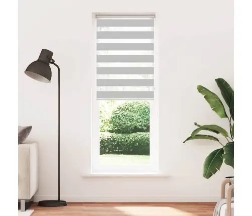 Zebrinės Žaliuzės 90X200 Cm Audinio Plotis 85,9 Cm Poliesteris Zebrinės Žaliuzės 90X200 Cm Audinio Plotis 85,9 Cm Poliesteris