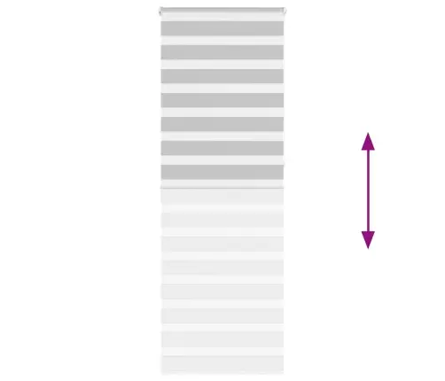 Žalūzijas Zebra 90X230 Cm Auduma Platums 85,9 Cm Poliesters Vidaxl