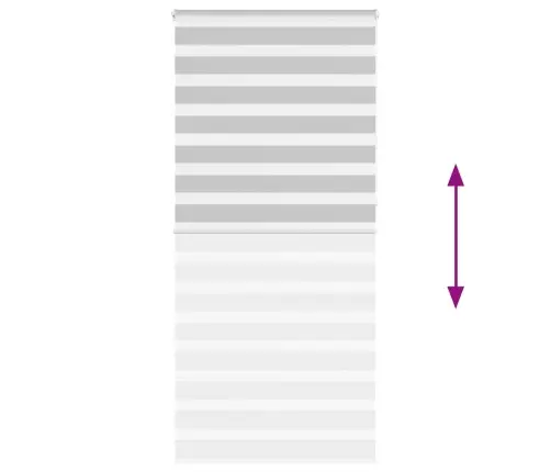 Žalūzijas Zebra 95X230 Cm Auduma Platums 90,9 Cm Poliesters Vidaxl Žalūzijas Zebra 95X230 Cm Auduma Platums 90,9 Cm Poliesters Vidaxl