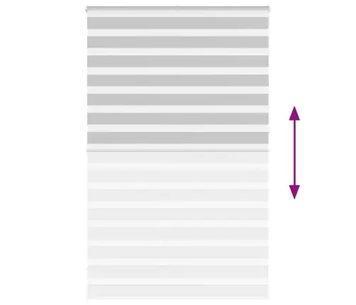 Žalūzijas Zebra 140X230 Cm Auduma Platums 135,9 Cm Poliesters Vidaxl