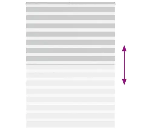 Zebrinės Žaliuzės 165X230 Cm Audinio Plotis 160,9Cm Poliesteris