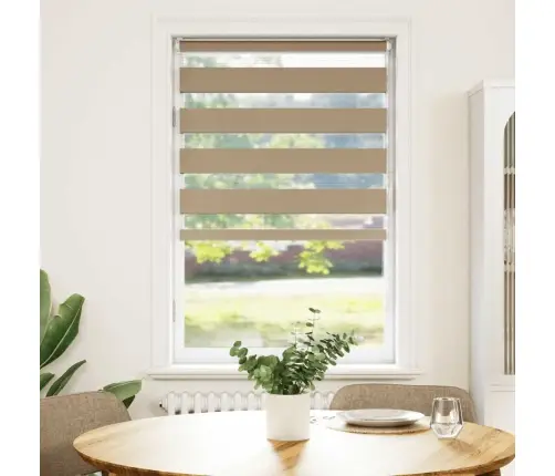 Zebrinės Žaliuzės 75X150 Cm Audinio Plotis 70,9 Cm Poliesteris