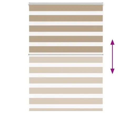 Žalūzijas Zebra 105X150 Cm Auduma Platums 100,9 Cm Poliesters Vidaxl
