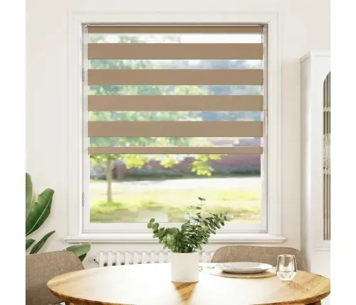 Žalūzijas Zebra 115X150 Cm Auduma Platums 110,9 Cm Poliesters Vidaxl