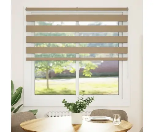 Zebrinės Žaliuzės 145X150 Cm Audinio Plotis 140,9Cm Poliesteris