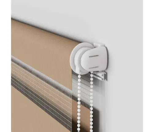 Zebrinės Žaliuzės 145X150 Cm Audinio Plotis 140,9Cm Poliesteris