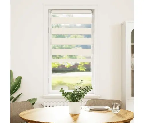 Zebrinės Žaliuzės 60X100 Cm Audinio Plotis 55,9 Cm Poliesteris