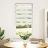 Žalūzijas Zebra 65X150 Cm Auduma Platums 60,9 Cm Poliesters Vidaxl