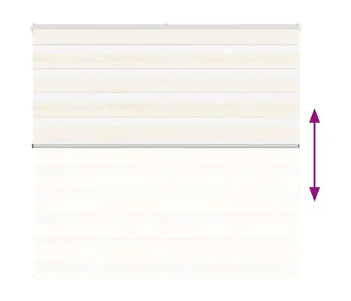 Žalūzijas Zebra 165X150 Cm Auduma Platums 160,9 Cm Poliesters Vidaxl