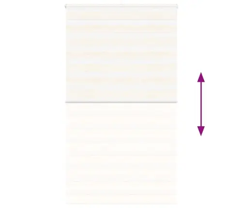 Žalūzijas Zebra 125X200 Cm Auduma Platums 120,9 Cm Poliesters Vidaxl