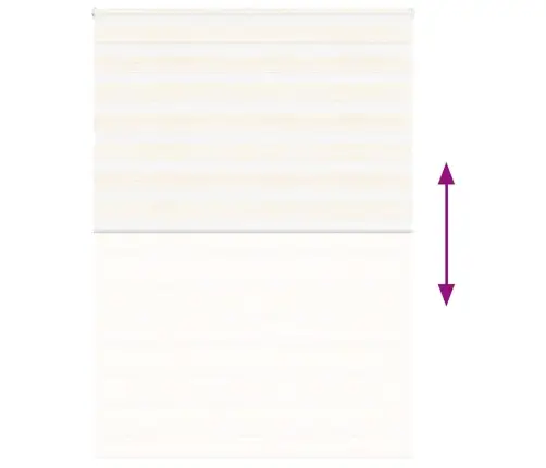 Zebrinės Žaliuzės 165X200 Cm Audinio Plotis 160,9Cm Poliesteris