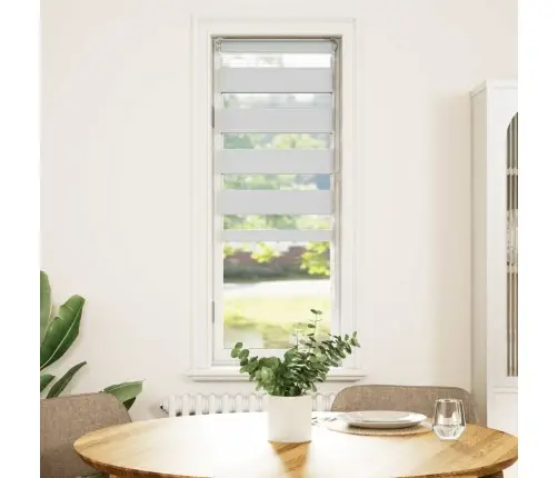 Zebrinės Žaliuzės 45X100 Cm Audinio Plotis 40,9 Cm Poliesteris