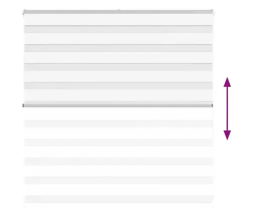 Žalūzijas Zebra 150X100 Cm Auduma Platums 145,9 Cm Poliesters Vidaxl