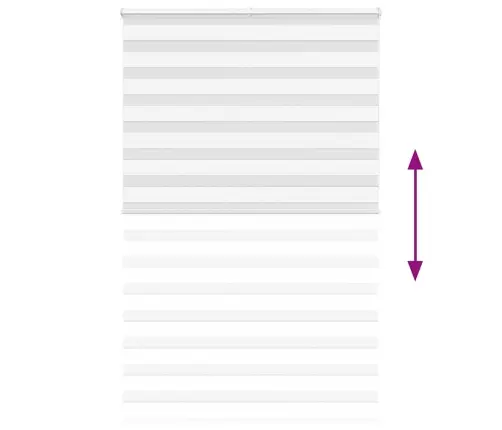 Žalūzijas Zebra 150X230 Cm Auduma Platums 145,9 Cm Poliesters Vidaxl