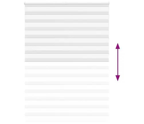 Žalūzijas Zebra 160X230 Cm Auduma Platums 155,9 Cm Poliesters Vidaxl