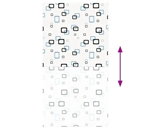 Rullo Žalūzija Dušai, 130X240 Cm, Auduma Platums 126 Cm Vidaxl