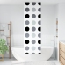 Rullo Žalūzija Dušai, 60X240 Cm, Auduma Platums 56 Cm Vidaxl