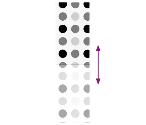 Dušo Roletas, 60X240 cm Audinio Plotis 56 Cm