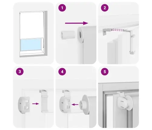 Rullo Žalūzija Dušai, 70X240 Cm, Auduma Platums 66 Cm Vidaxl