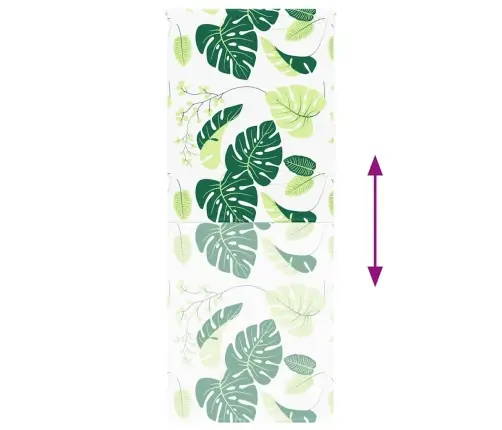 Rullo Žalūzija Dušai, 110X240 Cm, Auduma Platums 106 Cm Vidaxl