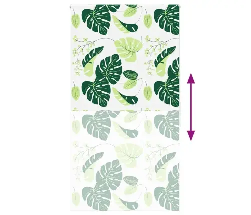 Dušo Roletas, 130X240 cm Audinio Plotis 126 Cm