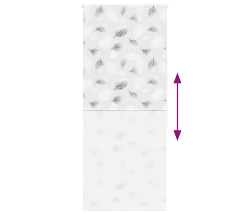 Rullo Žalūzija Dušai, 90X240 Cm, Auduma Platums 86 Cm Vidaxl