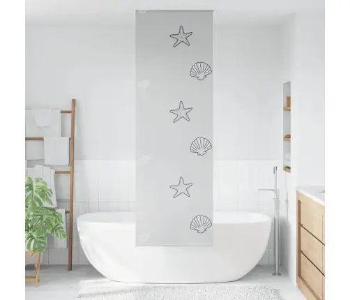 Rullo Žalūzija Dušai, 80X240 Cm, Auduma Platums 76 Cm Vidaxl