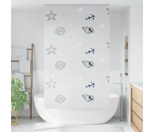 Rullo Žalūzija Dušai, 140X240 Cm, Auduma Platums 136 Cm Vidaxl