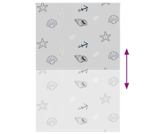 Rullo Žalūzija Dušai, 150X240 Cm, Auduma Platums 146 Cm Vidaxl