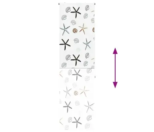 Dušo Roletas, 70X240 cm Audinio Plotis 66 Cm Dušo Roletas, 70X240 cm Audinio Plotis 66 Cm