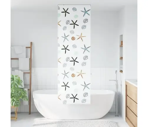 Rullo Žalūzija Dušai, 80X240 Cm, Auduma Platums 76 Cm Vidaxl
