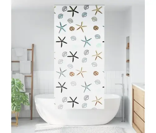 Rullo Žalūzija Dušai, 90X240 Cm, Auduma Platums 86 Cm Vidaxl