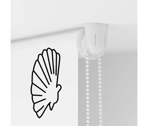 Dušo Roletas, 110X240 cm Audinio Plotis 106 Cm