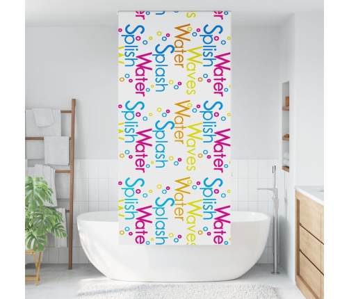 Rullo Žalūzija Dušai, 90X240 Cm, Auduma Platums 86 Cm Vidaxl
