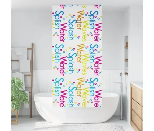 Rullo Žalūzija Dušai, 100X240 Cm, Auduma Platums 96 Cm Vidaxl