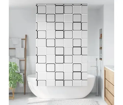 Rullo Žalūzija Dušai, 140X240 Cm, Auduma Platums 136 Cm Vidaxl