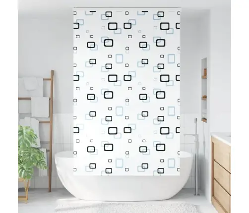Rullo Žalūzija Dušai Kaseti, 130X240 Cm, Auduma Platums 126 Cm Vidaxl