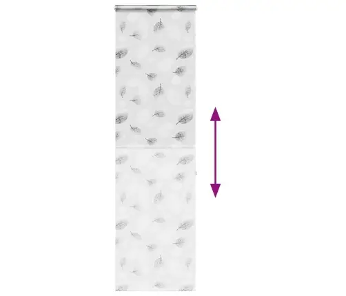 Rullo Žalūzija Dušai Kaseti, 60X240 Cm, Auduma Platums 56 Cm Vidaxl