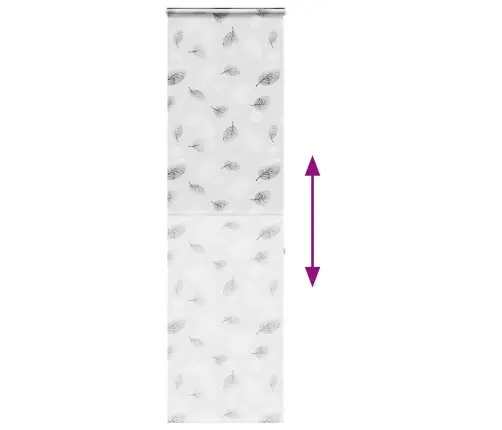 Dušo Roletas Su Kasete, 70X240 cm Audinio Plotis 66 Cm